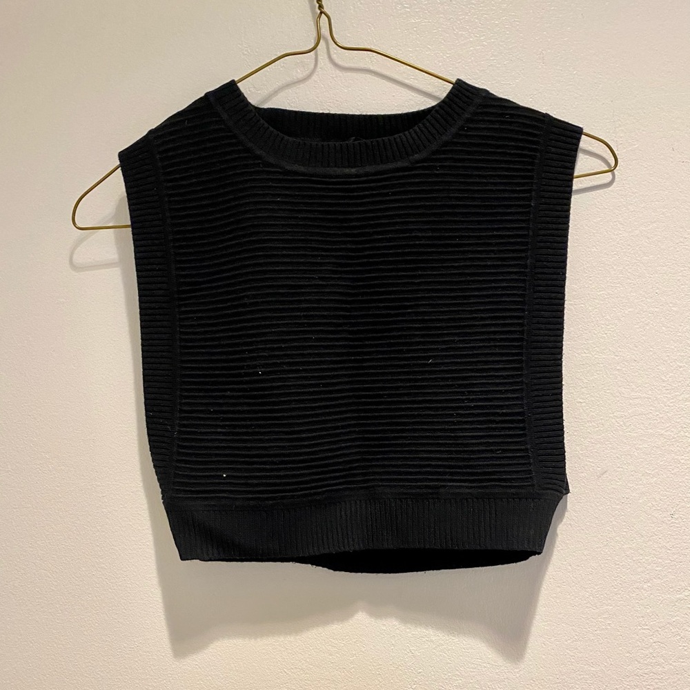 Urban Outfitters Black Crop Top